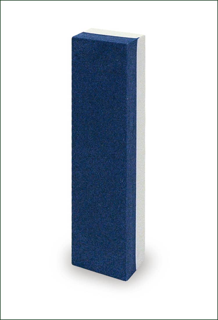 デュアルストーンは青色と白色の2面からできていて、それぞれの特徴を見分けやすくなっています。