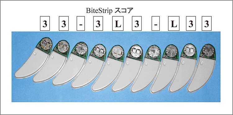 10日間連続して計測した結果。スコアにばらつきがあるのが分かる。