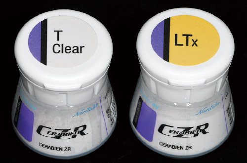 T-ClearとLTxの写真