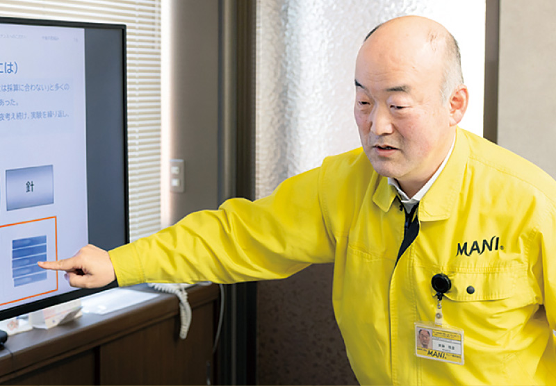[写真] 開発・生産の現場に長年従事してきた齊藤執行役会長