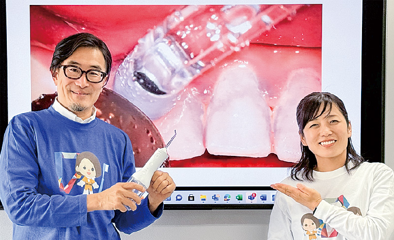[写真] 金子と萬田先生