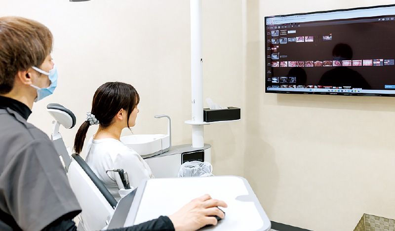 [写真] 患者説明風景