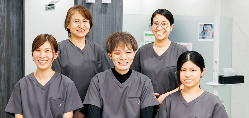 [写真] よこたデンタルクリニックのスタッフの皆様
