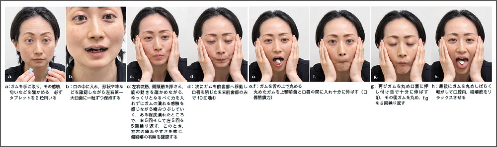 [写真] マインドフルネス・ガムトレーニングの実際