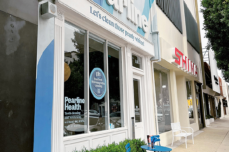 [写真] ロサンゼルスで見学したホワイトニングのクリニックの外観