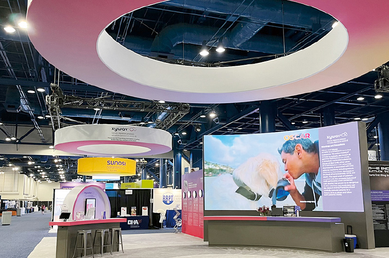 [写真] 米国睡眠学会（AASM）の展示会場の様子