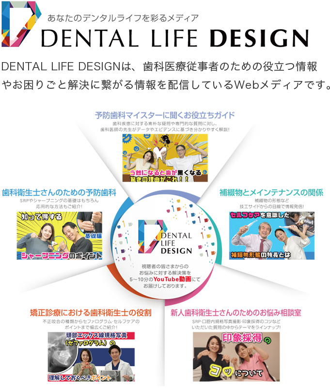 あなたのデンタルライフを彩るメディア DENTAL LOFE DESIGN