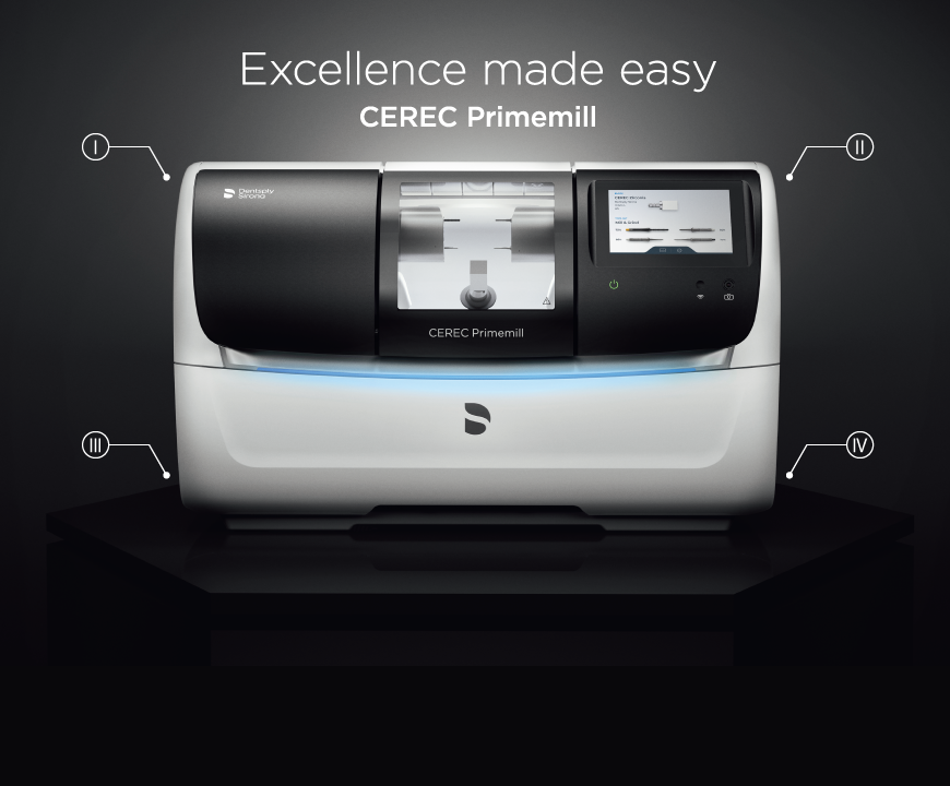 Excellence made easy CEREC Primemill