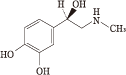 アドレナリン構造式