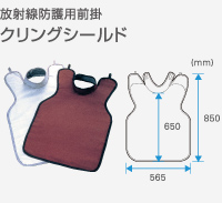 放射線防護用前掛クリングシールド