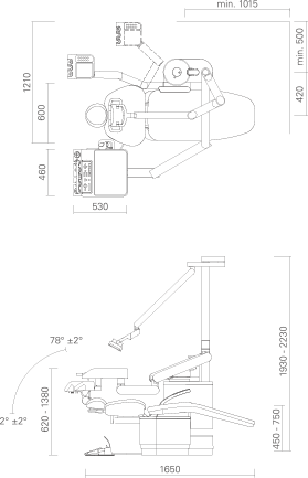 カンタータイプ, Over Armの図面