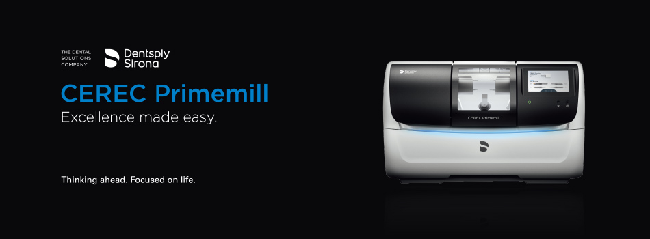 CEREC Primemill - Excellence made easy.
